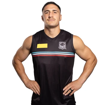 Penrith Panthers 60th Anniversary Singlet Vest 1967-2026 Men NRL Rugby League Inspired Breathable Quick Dry Training Tank Top 1