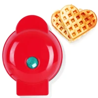 Mini Waffle Maker Bubble Egg Cake Oven Breakfast Love Heart Small Waffle Maker Cooking Appliance for Children's Birthday Parties 1