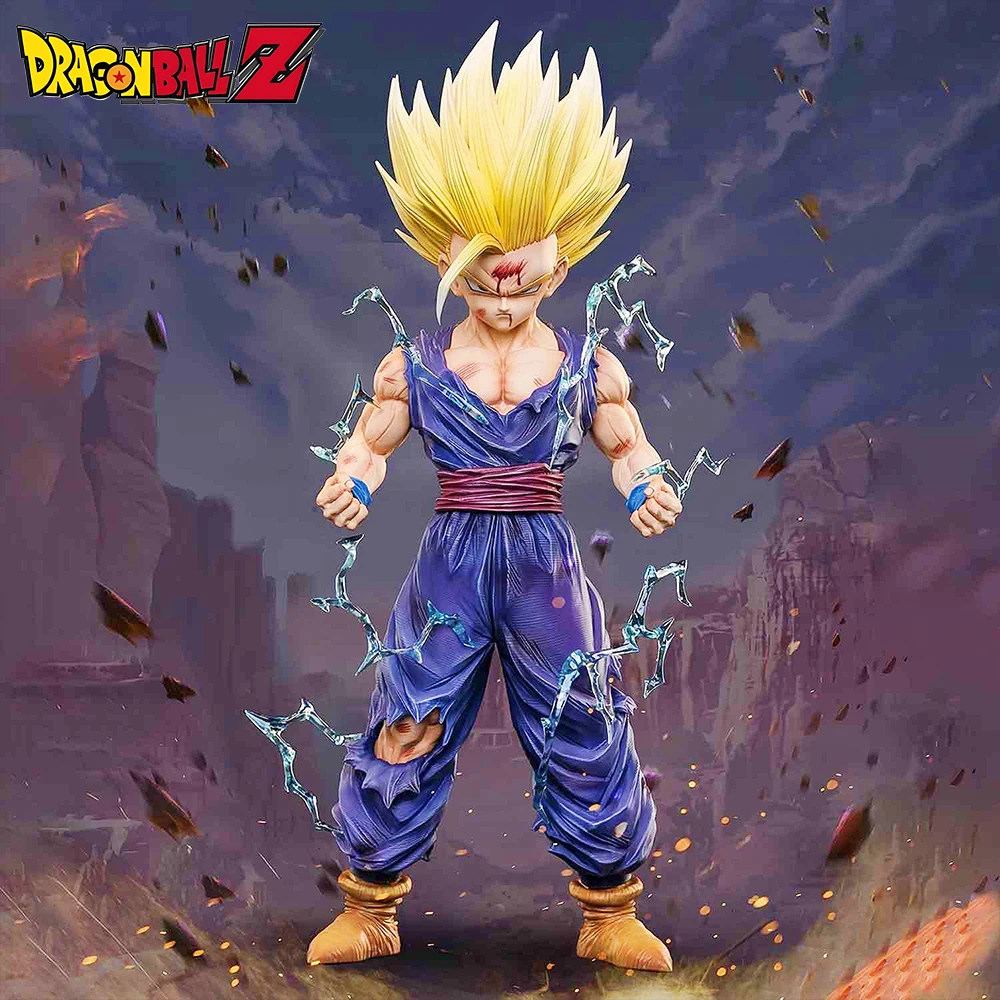 24 cm/9,45 pouces Anime Dragon Ball Figure Super Saiyan 2 fils Gohan figurines d'action Pvc bureau ornement Collection modèle jouets cadeaux