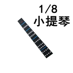 Violin Fretboard Intonation Learning Stickers - Beginner's Guide and Accessories (1 8)