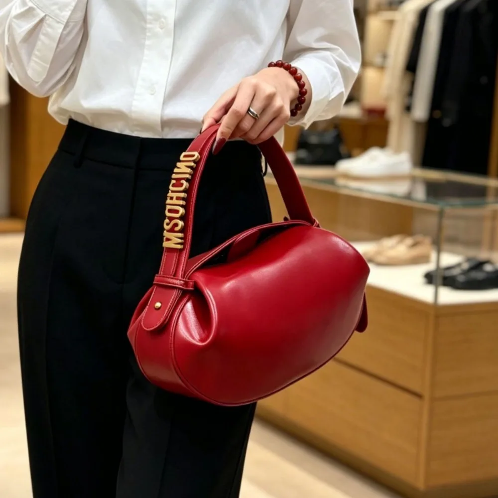 Women French Bread Stick Underarm Bag Crossbody Shoulder Handbag Purse Mini Round Tube Clutch Casual Summer 2026 New 2