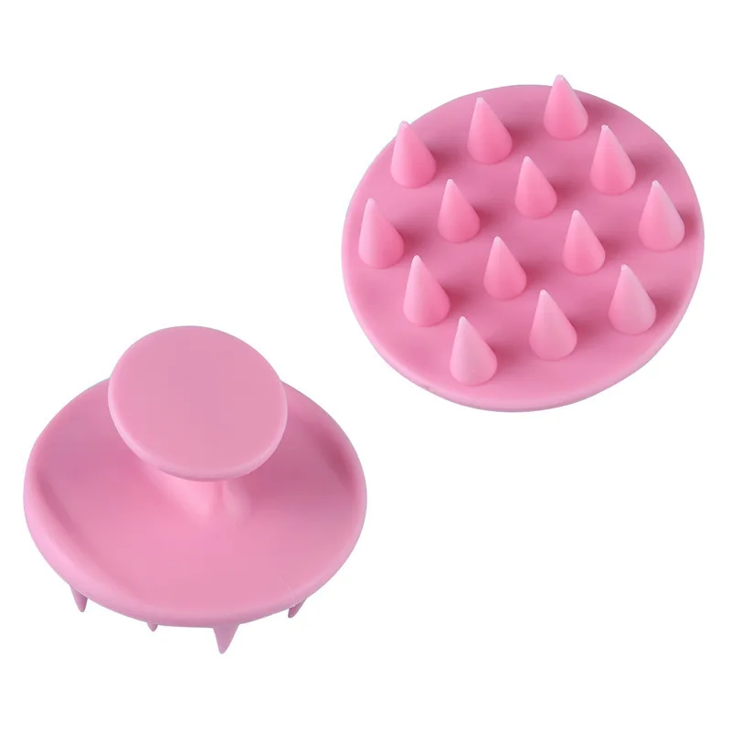 Hair Comb Silicone Scalp Massage Shampoo Washing Magic Handle Brush Spa