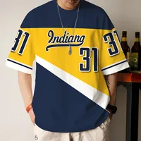 Men's jerseys 3D printed digital sportswear summer T-shirts street fashion tops comfortable to wear sweat wicking breathable 3
