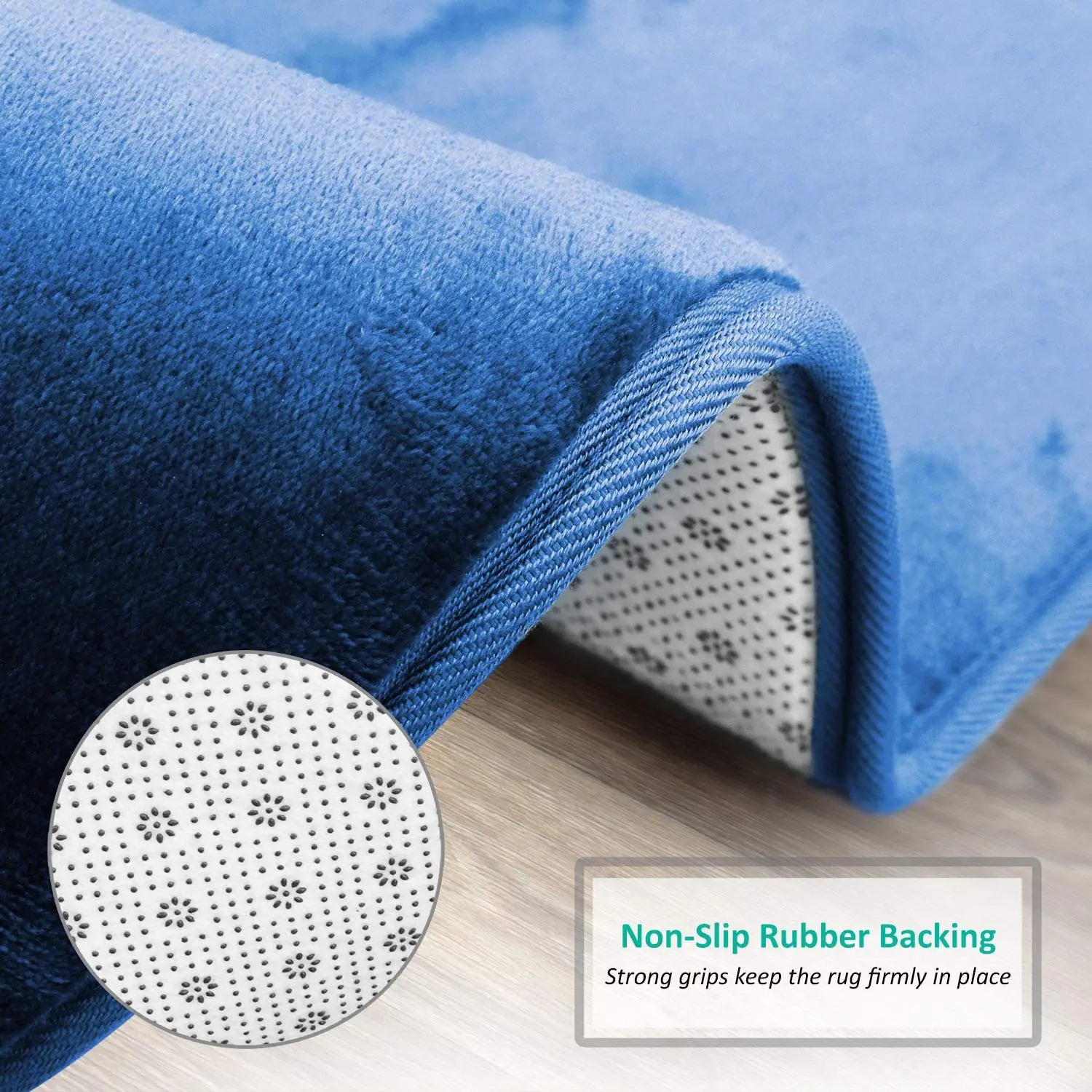 Jeanzer Memory Foam Bath Mat Non Slip Absorbent Super Cozy Velvet