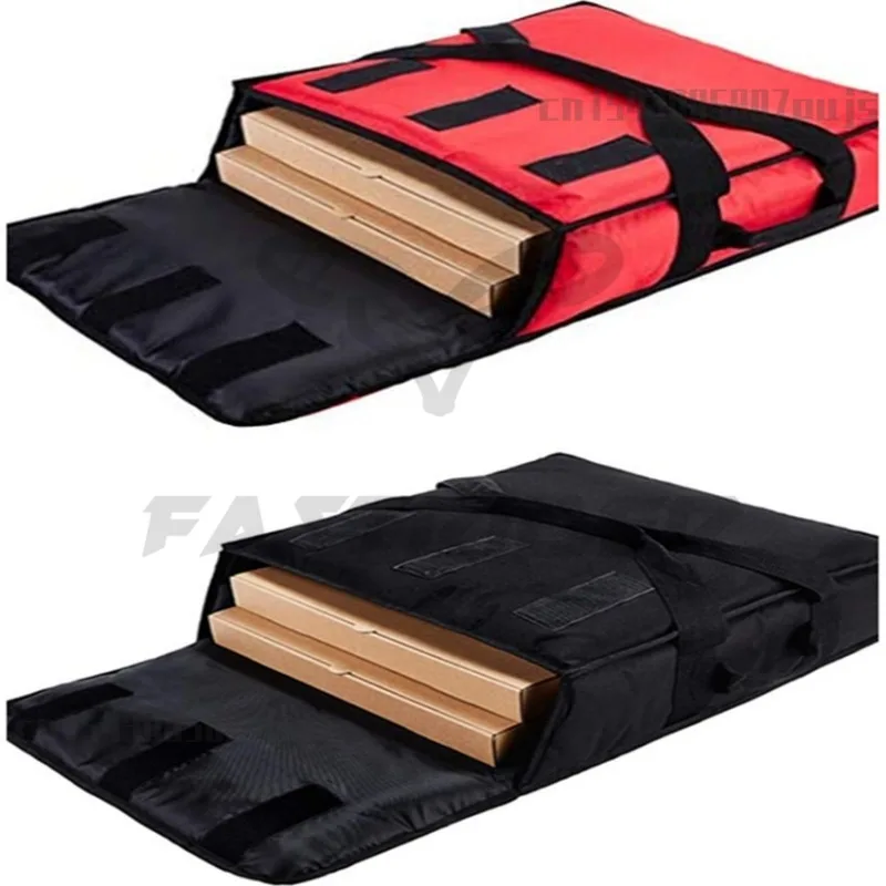 Portable Food Delivery Bag Pizza Bag Waterproof Insulated Cooler Folding Picnic Basket Ice Drink Box Thermal Lunch Box