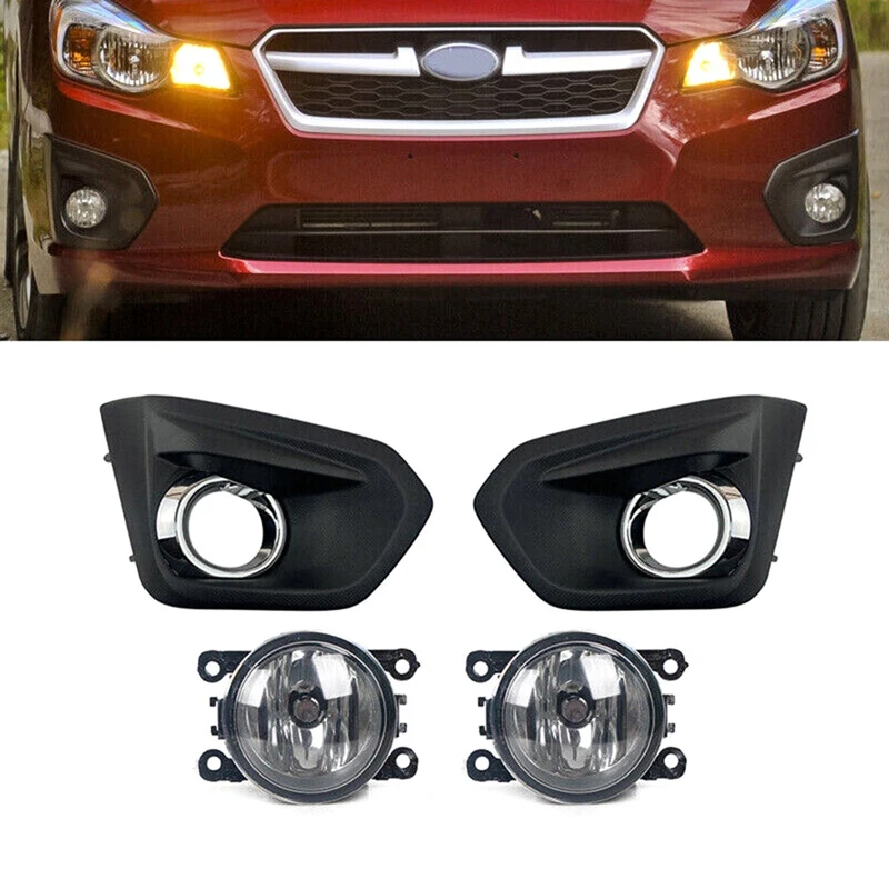 

Car Front Bumper Fog Lamp Lamp Bezel Cover For Subaru Impreza 2012-2014 57731FJ020 57731FJ030