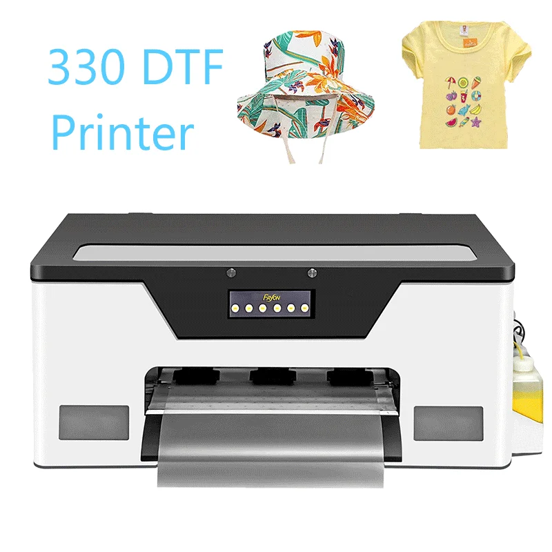 

Fayon 330mm Printing DTF Impresora A3 DTF Hoodies T-shirt Fabric All in one xp600 Printer Head