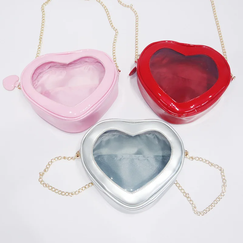 Pink Heart Shaped Crystal Heart Purse Heart Shaped Betsey Johnson