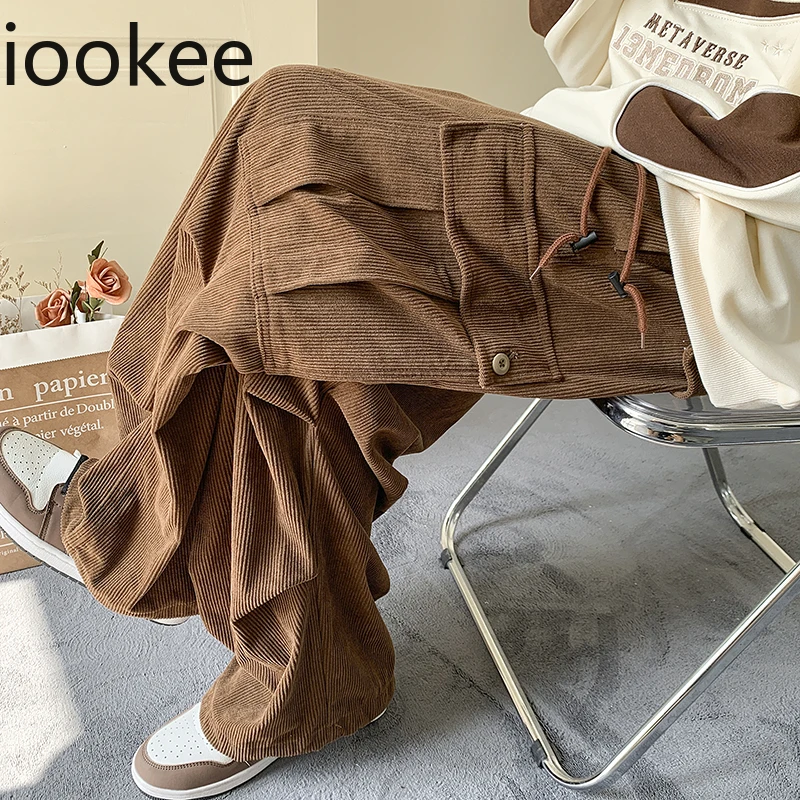 パンツ・ボトムスその他 IONSEOUL Corduroy Cargo Pants JE093 IONSEOUL Corduroy Cargo Pants (IONSEOUL/パンツ・ボトムス