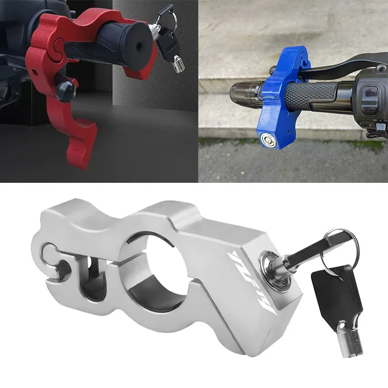 

Motorcycle Handlebar Lock Handle Solid Lock Anti Theft For YAMAHA R1 Motorcycle Handlebar Brake Handle Solid Pull Rod Anti Theft
