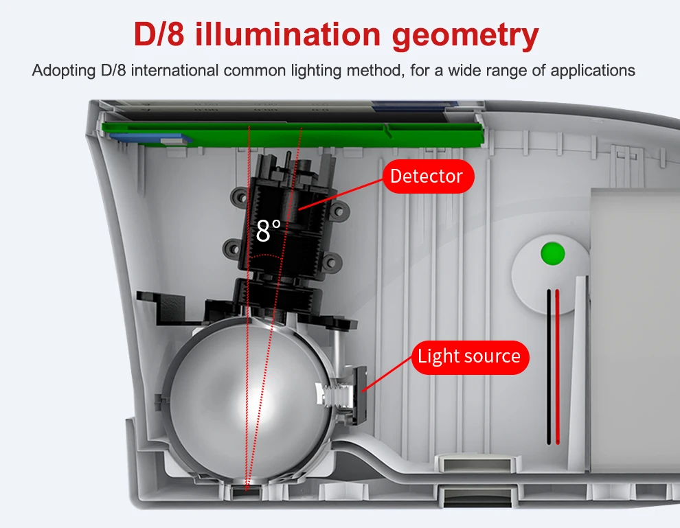 Spectrophotometers Spectro Colorimeter LS176 D/8° Whiteness and Yellowness Spect