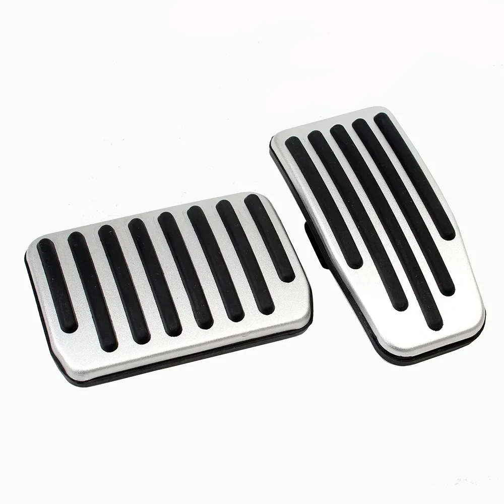 Car Brake Accelerator Pedal Cover Aluminum Alloy Interior Accessories Modification Car Styling for Tesla Model 3 Model Y foot pedal pads aluminum alloy foot pedal foot pedals cover