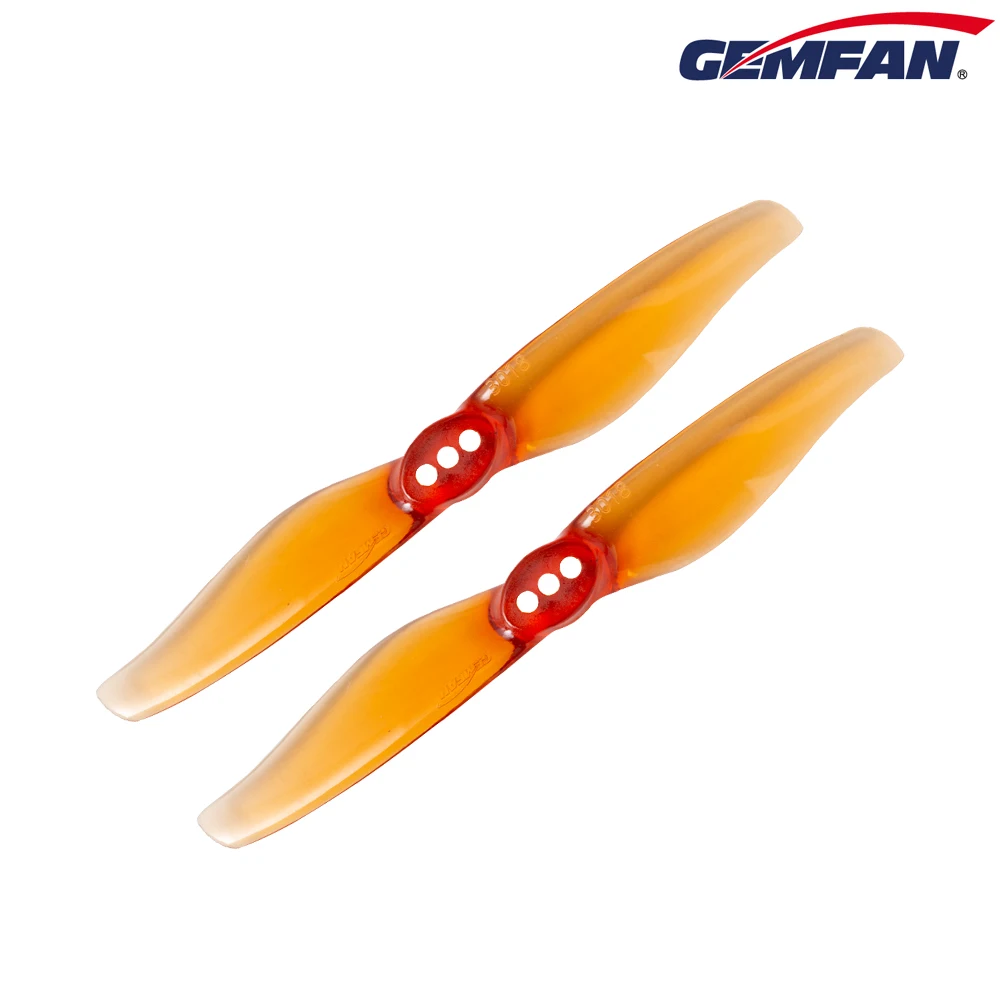 4 Pares/8pcs Gemfan Hurricane 3018 1.5mm 2mm 3x1.8 3 polegada RC hélice drone Quadcopter FPV corrida DIY acessórios peças de reposição