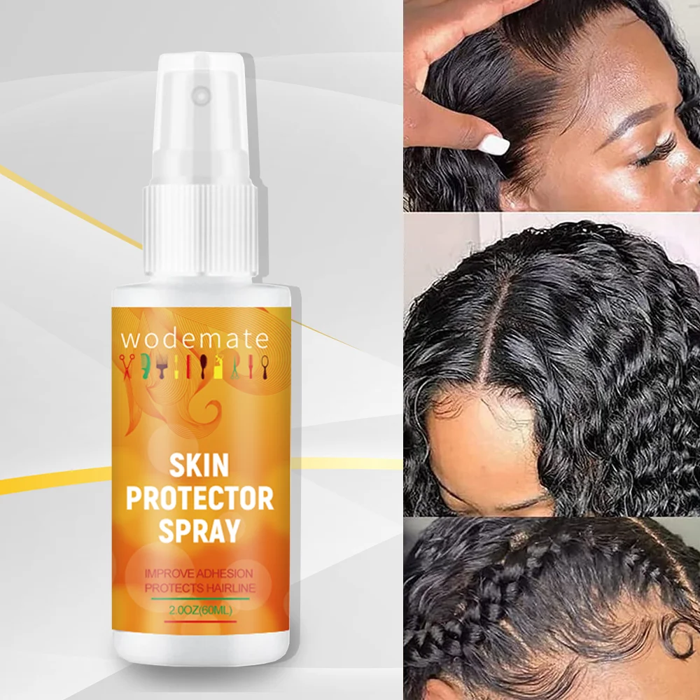 Wig Glue Hair Bonding Glue Lace Wig Glue Scalp Protector For Wig Glue Waterproof Skin Protection Lace Glue Primer Fast Drying Prevents Irritation From Tape Adhesive