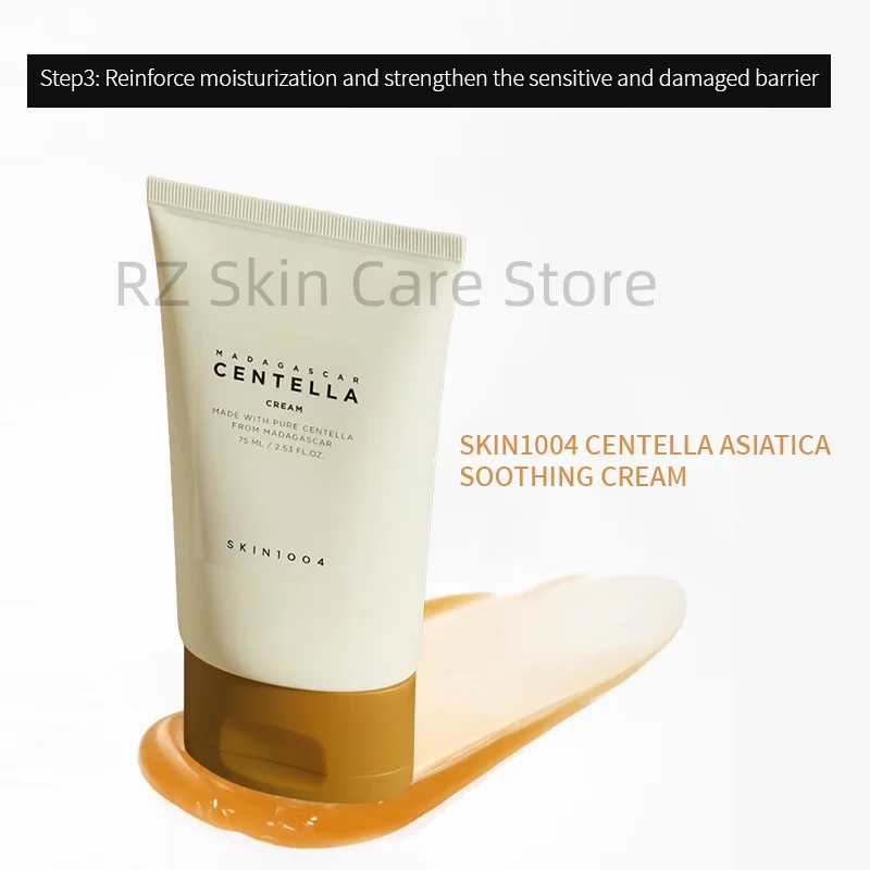 SKIN1004 Madagascar Centella Skincare Coreanos Originales 3 Pcs/Set Whitening Cream Asiatica Ampoule Facial Serum Toning Toner facial serum facial essence