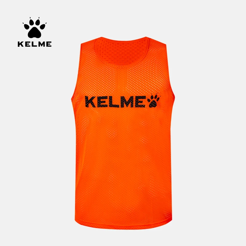 KELME Football Training Vest Sport Adult Children Soccer Jerseys Printing Vest Running Shirt 8051BX1002 soccer jersey football jersey