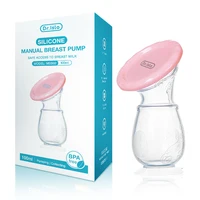 Dr.isla Baby Feeding Manual Breast Pump Partner Breast Collector Automatic Correction Breast Milk Silicone Pumps BPA Free 1
