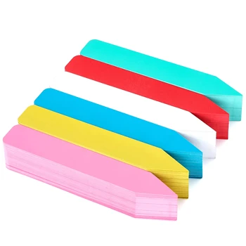 100 etichette per piante da 4 pollici per piantine, etichette per piante impermeabili in plastica Etichette per piante per vivaio Etichette per vasi Etichette per pali da giardino 1