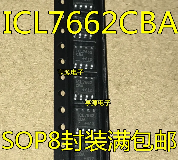 

10 шт. ICL7662 ICL7662CBA SOP8 Новинка Бесплатная доставка