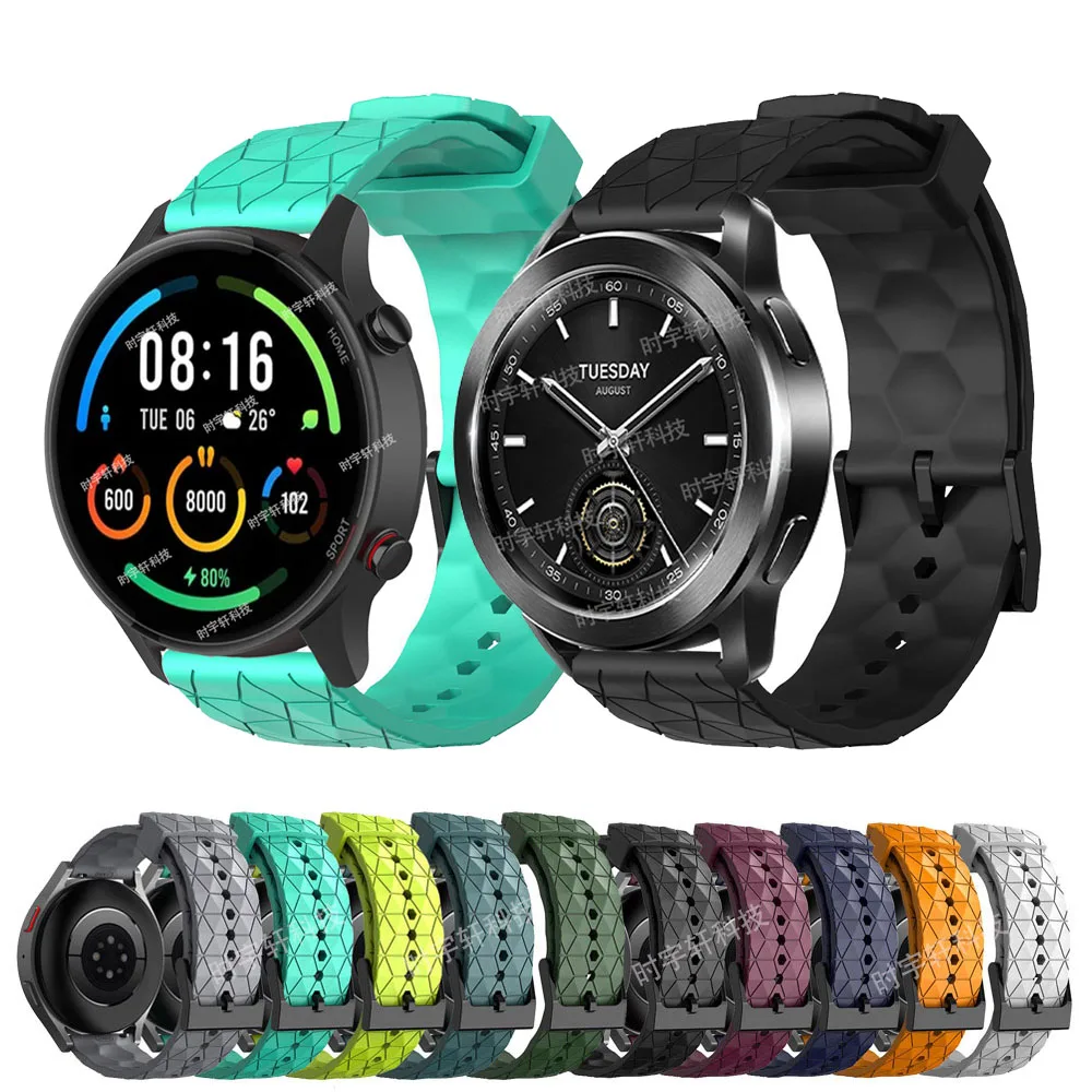 

Quick Release 22mm Strap For Xiaomi Watch S3 Sport Silicone Bracelet For Xiaomi Watch Color 2/S2 42mm 46mm/S1 Pro/S1 Active Band
