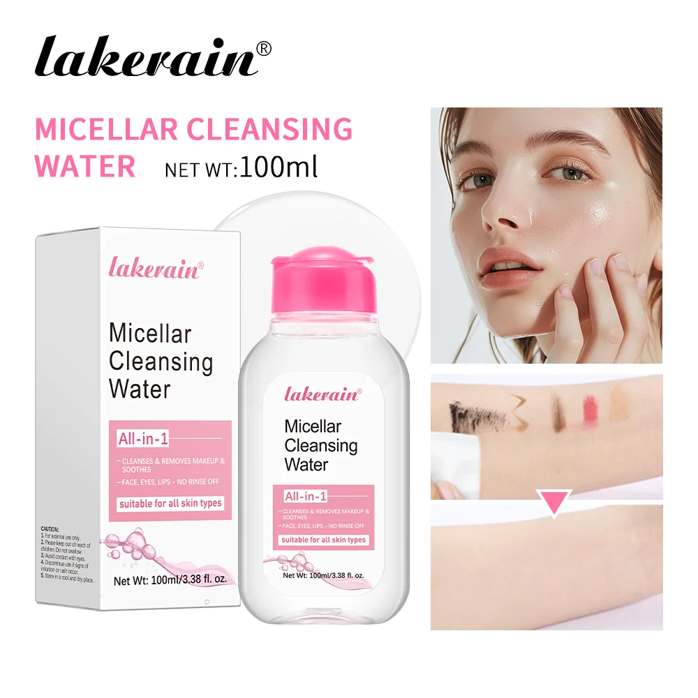Makeup Remover All in One Cleansing Water Deep Makeup Remove Sensitive Soothes Vegetarian Non-stimulating Cleaning Hydrate makeup remover