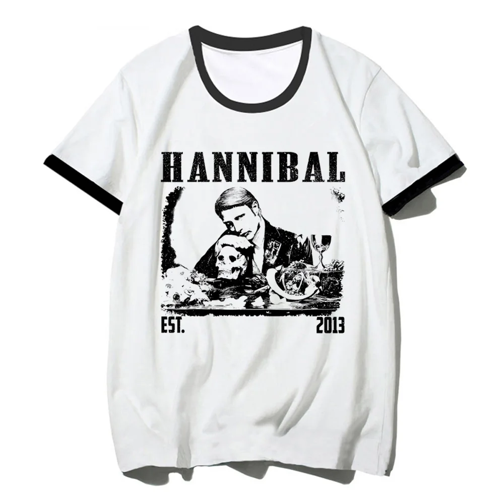 

Футболки Ганнибал, Женский Топ аниме, забавная графическая одежда y2k для девушек