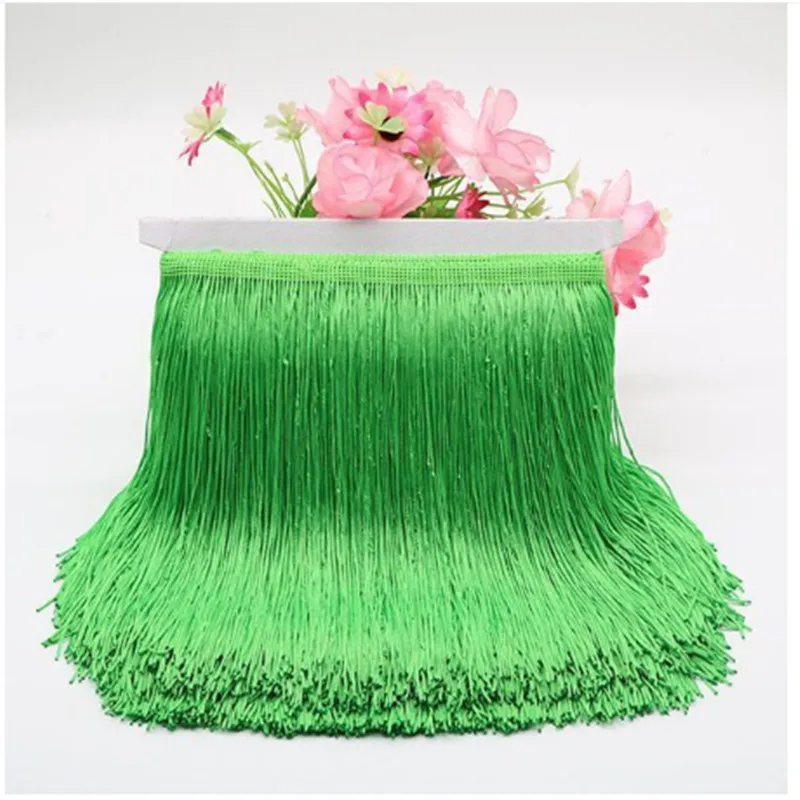 10/15/20/30cm Spitzenborte mit Quasten DIY Lateinamerikanisches Kleid Bühnenkleidung Zubehör Dekorative Quasten für Vorhänge Spitze – Detail 22