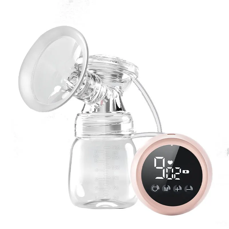 Breast Pump Electric Smart Plug-in Massage Breast Pump Milking Machine Single Side Big Suction Manufacturers