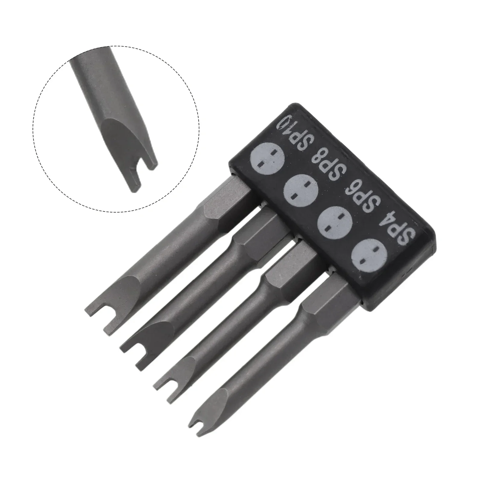 Embouts Tournevis Forme Y/U – 4 Pièces De 50 Mm En ABS – Pour Vis Spéciales Triangle
