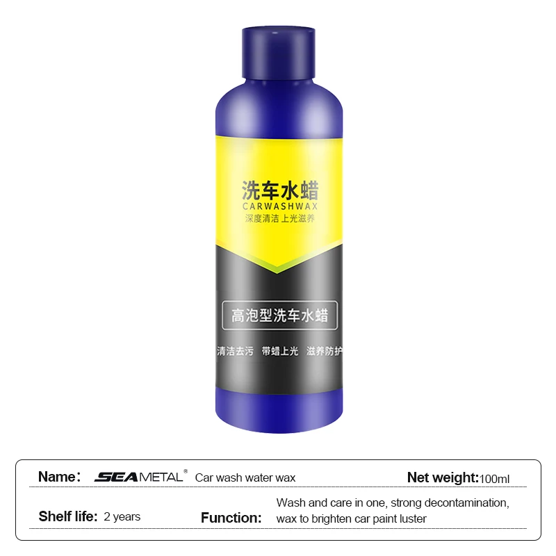 500ml Foaming Car Wash Soap Concentrated With Palm Wax Wash Fluid Rich Foam  Car Cleaning Solution Auto Detailing Accessories - Car Washing Liquid -  AliExpress