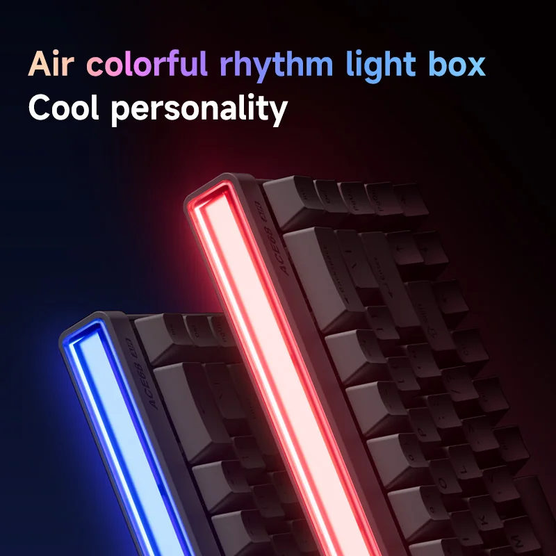 MCHOSE Ace 68 Air Magnetic Axis Mechanical Keyboard Wired Low Latency Customized HotSwap GASKET RGB 8KHz 0.1MS RT 0.01mm E-sport