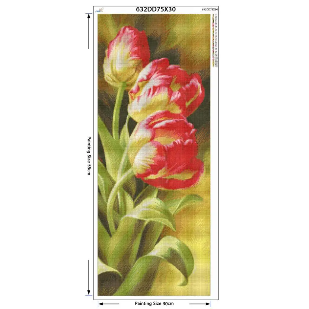 Diamond Painting Diamond embroidery 5d diy full square flowers-diamond mosaic daimond painting drill