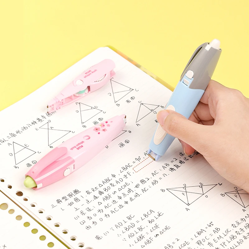 1pcs PLUS Correction Tape 5mm*6m 10th Anniversary Special Edition Press Type Portable Correction Tool Japanese Stationery