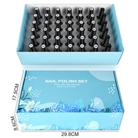 36Pcs/Set Gel Nail Polish Set Hybrid Varnish Set For Manicure Nails Art UV LED Nail Art Gel Semi Permanent Base Top Coat Varnish 2