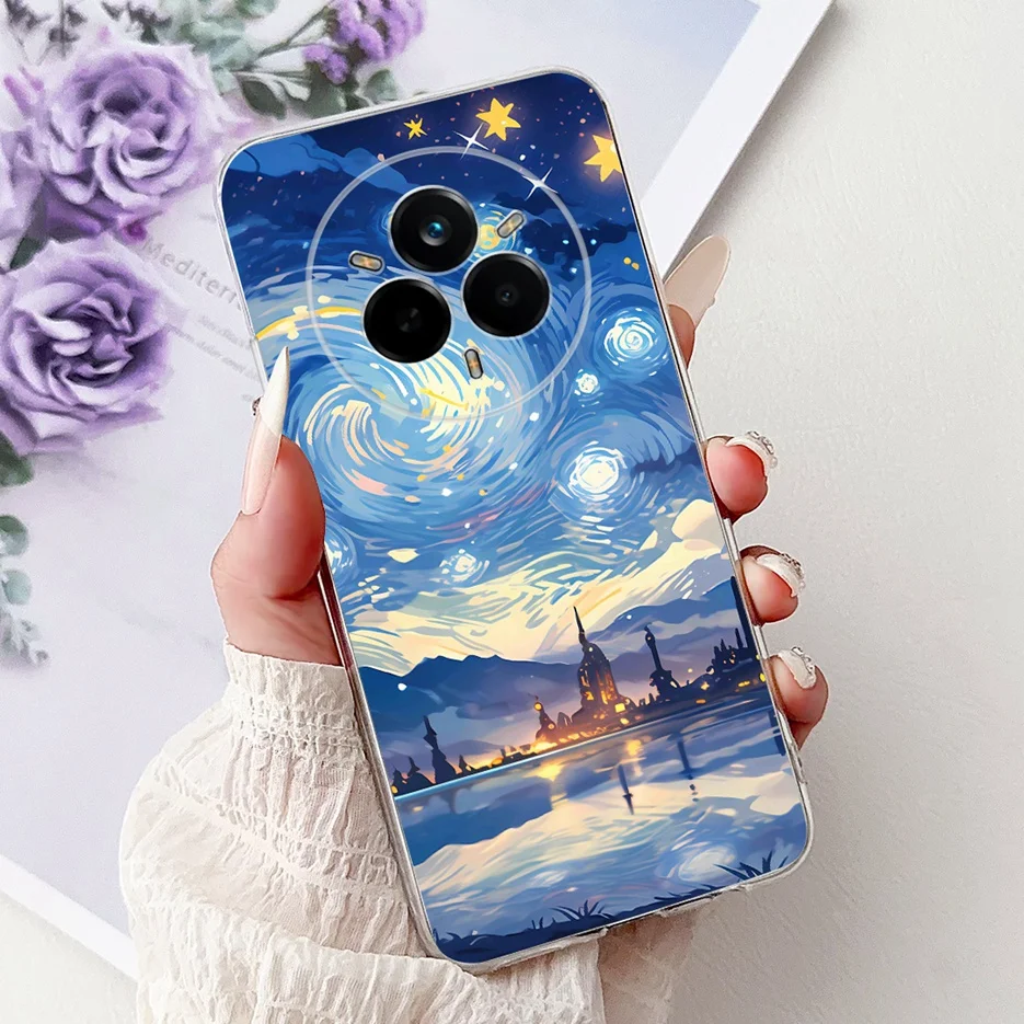 Beautiful Flowers Painted Soft Silicone Case - Enhanced Protection