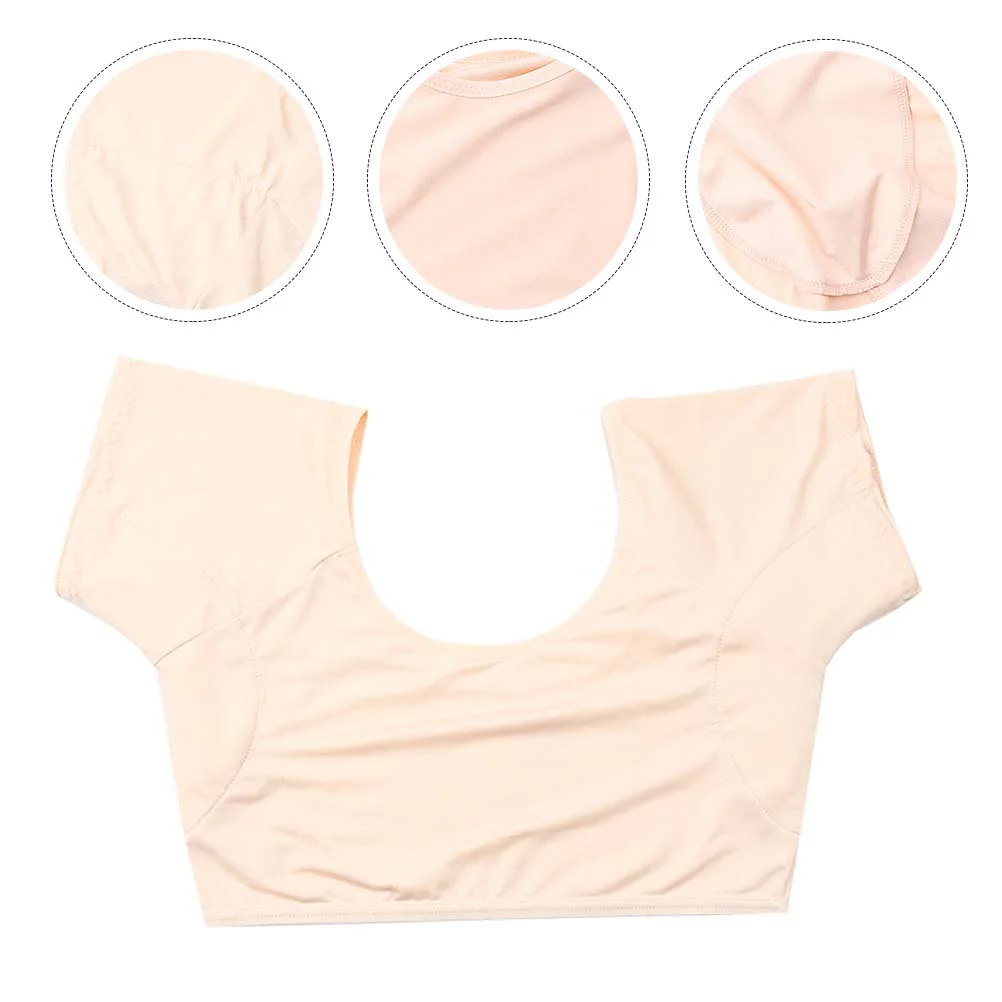 

Breathable Underarm Sweat Men's Cami Tank Tops For Women Silk Absorbent Short Sleeve Men's