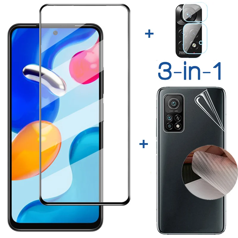 

9H Screen Protector for Redmi Not 11 Glass Camera Film Xiami Redmi Note11S Back Film note10S Tempered Glass Redmi Note 11 Pro 5G