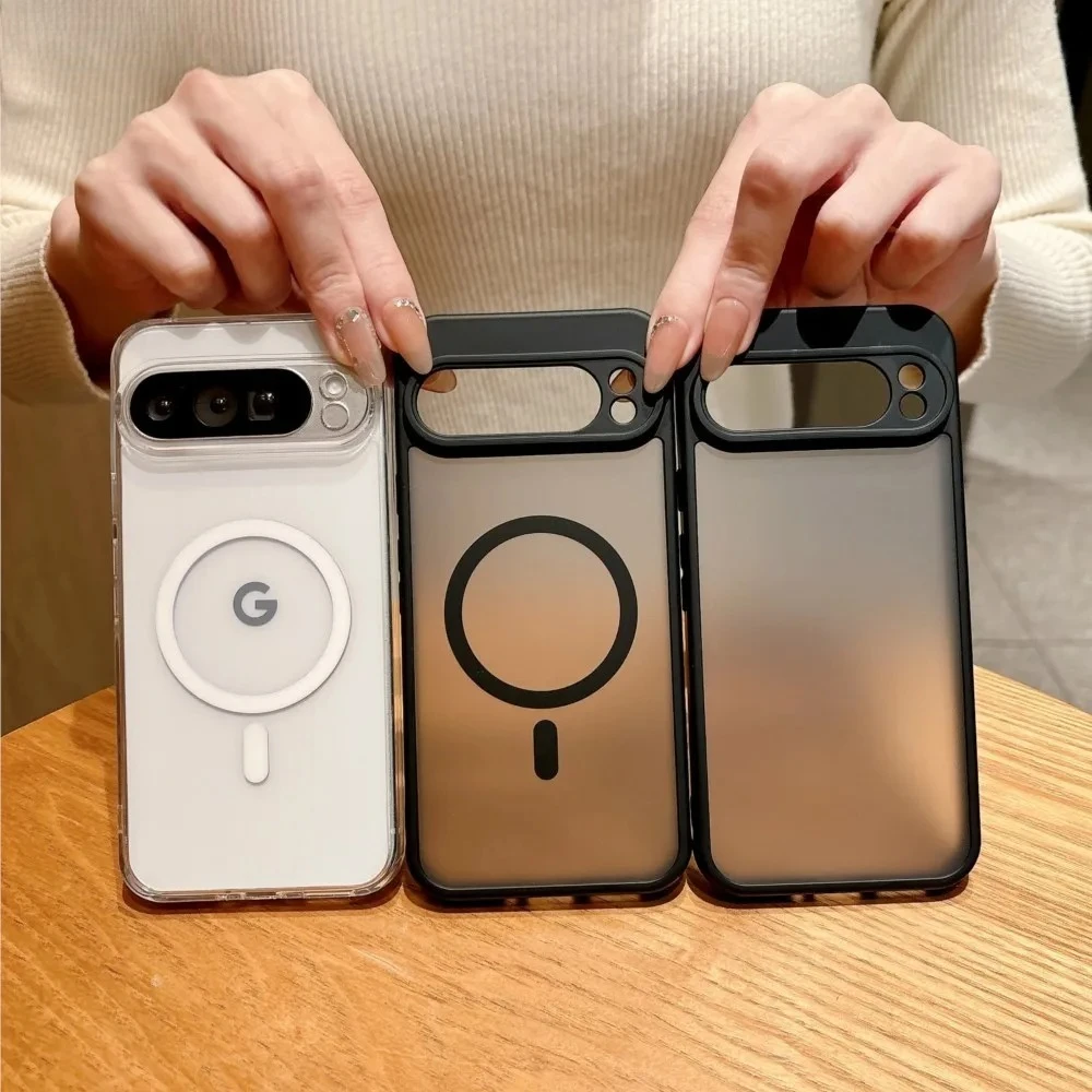 Slim Matte Carbon Fiber Wireless Charging Armor Case - Enhanced Protection and Style
