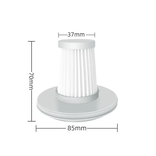 2Pcs Helyettesítő Alkatrészek Hepa Szűrő A Xiaomi Mijia Mjcmy01Dy Atka Eltávolító Porszívó Tartozékok Háztartási Szerszámaihoz - Image 6