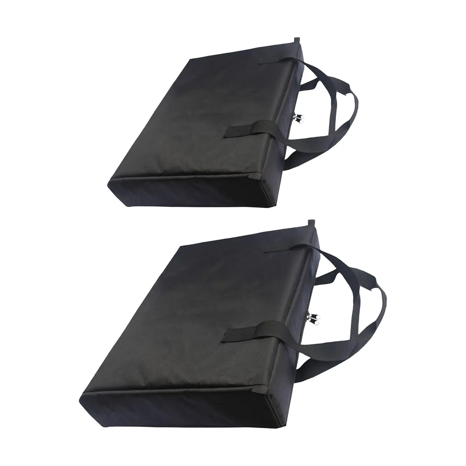 

Monitor Carrying Case Display Bag Computer All in 1 Storage Bag Handbag Travel Bag Padded Wear Resistant Oxford Cloth Black