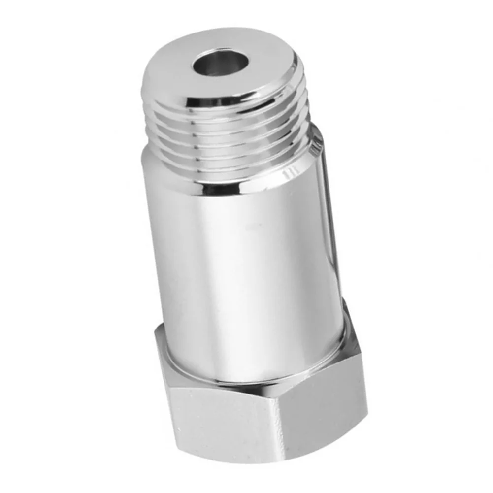 

45mm Car Oxygen Sensor Adapter Lambda O2 18mm*1.5mm Extender Exhaust Silver Car Sensor Accessories Extension Part