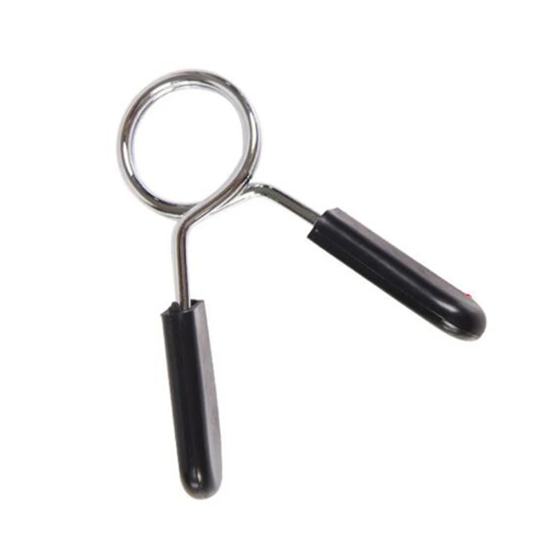 24mm-30mm Gym Weight Bar Dumbbell Lock Barbell Bar Clamps Clips Barbell Dumbbell Locks Clamp Spring Bar Collars Weight Sprot 5