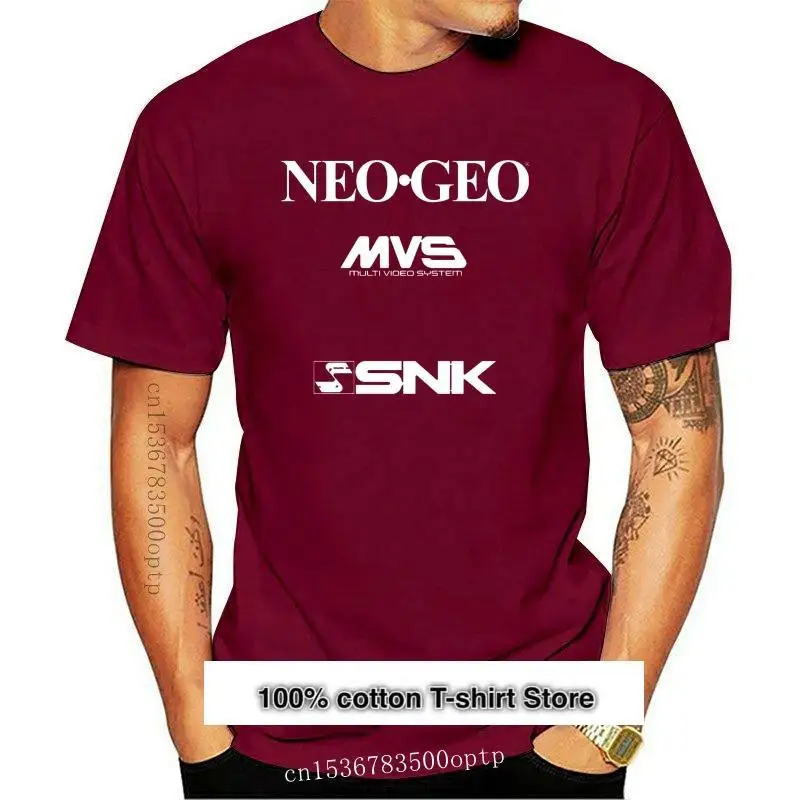 Camisa Arcade Neo Geo Mvs Snk, S-5Xl, Prerium O Bàsico, Tamainer S-5Xl