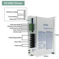 3-Phase Stepper Motor Nema34/Nema42/Nema52 Kit with EC3522/EC3822 Driver – 4.5–50Nm, 14/19mm Shaft, AC80-240V - Image 5