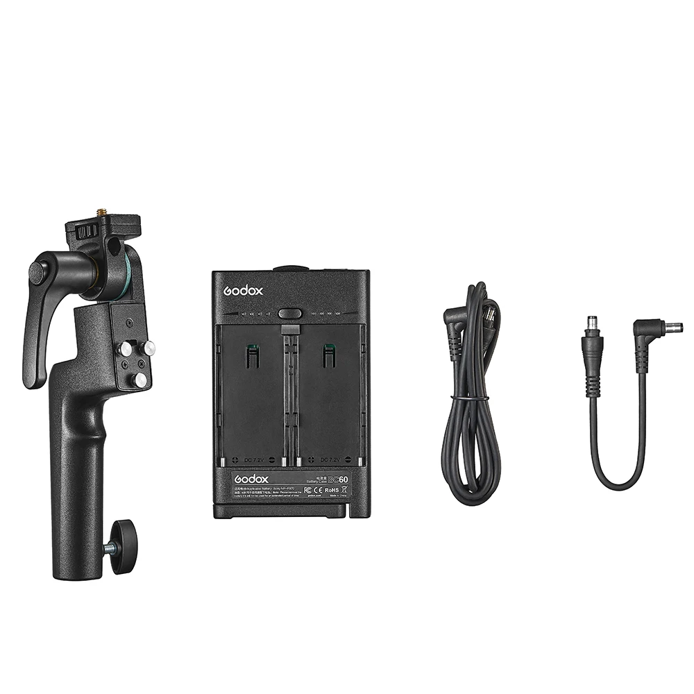 고독스 악세서리 그리드 소프트박스 FS50 / 소프트 랜턴 FP50 / 핸드헬드 배터리 전원 마운트 핸들 ML-AK fr FH50Bi FH50R 비디오 조명