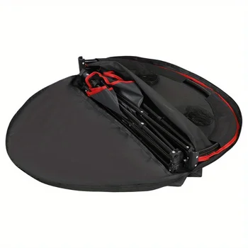 Folding Picnic Table Portable Outdoor Camping Table with 4 Cup Holders and Bags 5