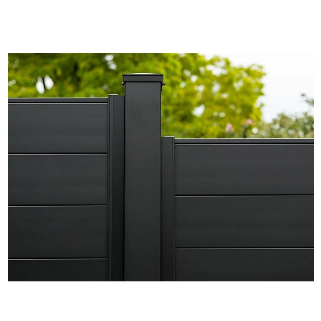 Direct factory price Waterproof Garden WPC Fencing Wood Plastic Composite Fencing WPC Fence Panels 3