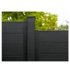 Direct factory price Waterproof Garden WPC Fencing Wood Plastic Composite Fencing WPC Fence Panels 3