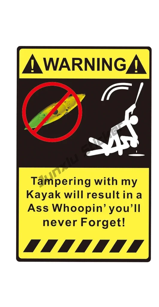 Kayak Warning 7