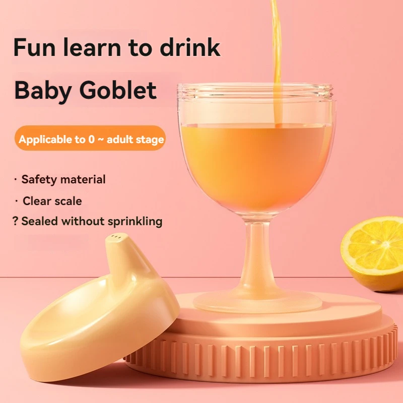Baby Plastic High Footed Cup Children's Drink Cup drinking cup water cup feeding cup